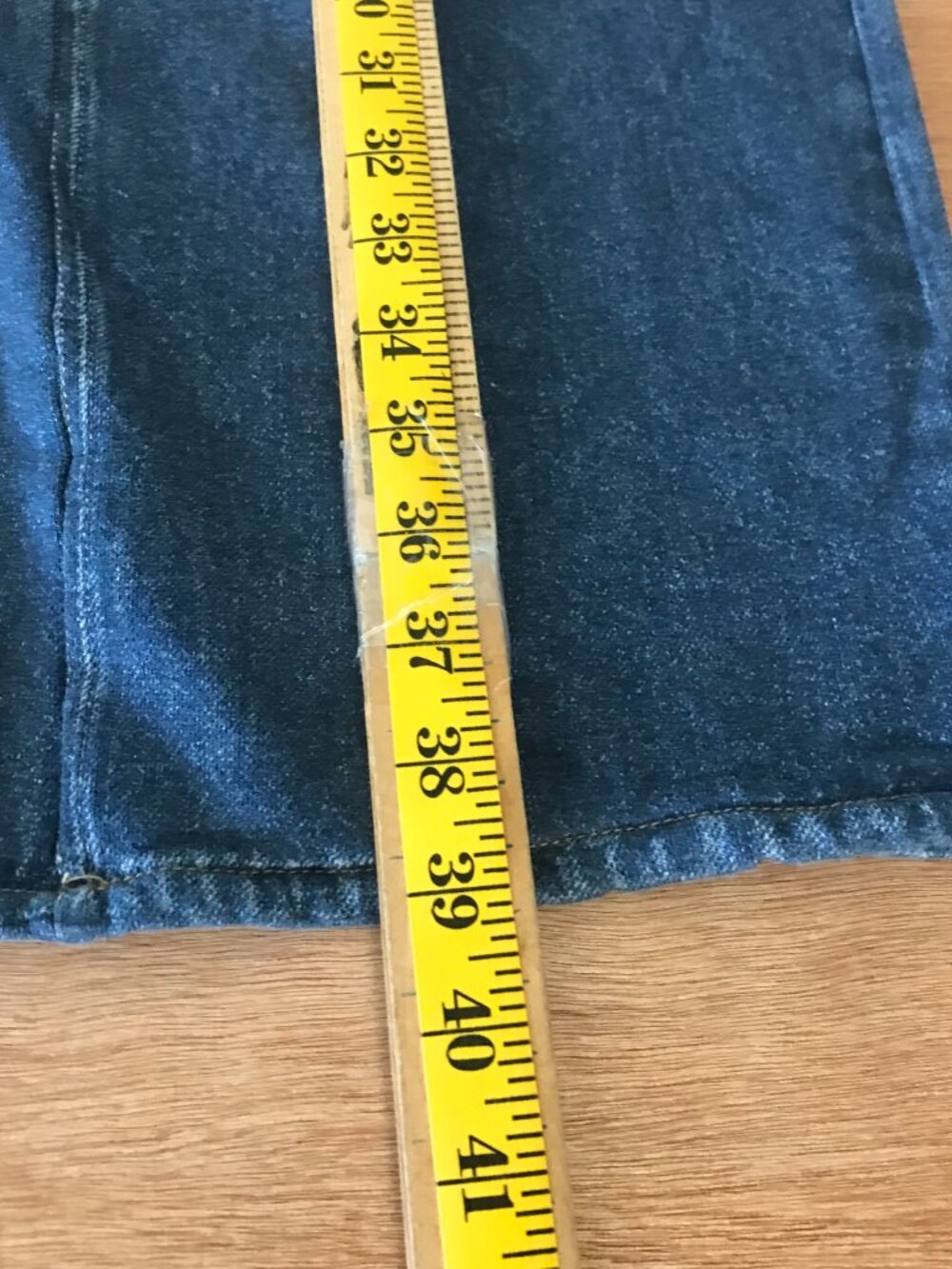 Rag & Bone Miramar Wide Leg Pants Women L Blue High Rise Pocket Pull On Stretch - Picture 6 of 14